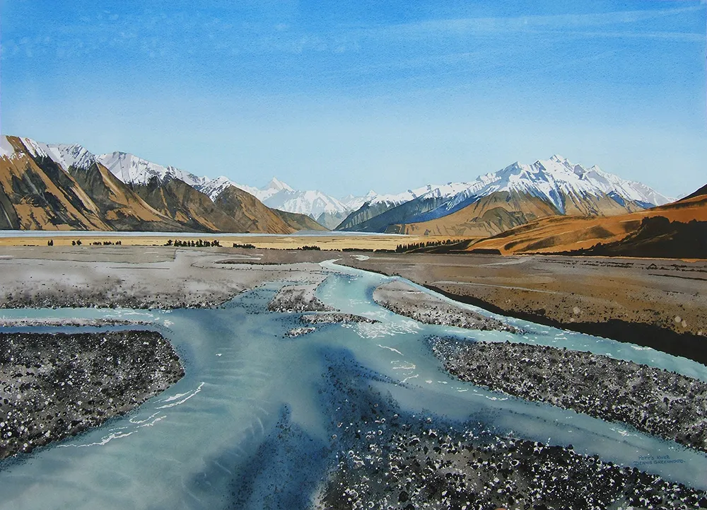 Pott's River painting